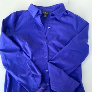 Worthington royal blue business shirt size 4